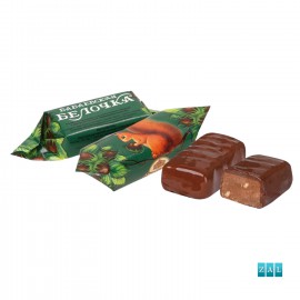 ”Belocska” mogyorós csokoládé praliné 100g
