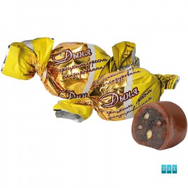 Bonbon ”Aszalt sárgadinnye csokis dióval” 100g 