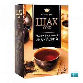 ”Shah Gold” granulált fekete tea 100db, 230g