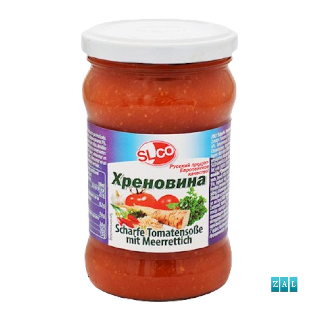 ”Hrenovina” csípős zöldségkészítmény tormával 295ml